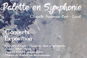 PALETTE EN SYMPHONIE "DE PARIS A TOKYO"