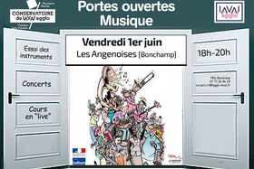 PORTES OUVERTES MUSIQUE POLE BONCHAMP CONSERVATOIRE DE LAVAL AGGLO