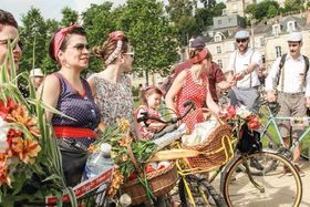 A bicyclette