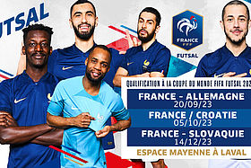 Qualification coupe du monde de Futsal