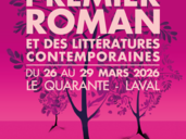 FESTIVAL DU PREMIER ROMAN