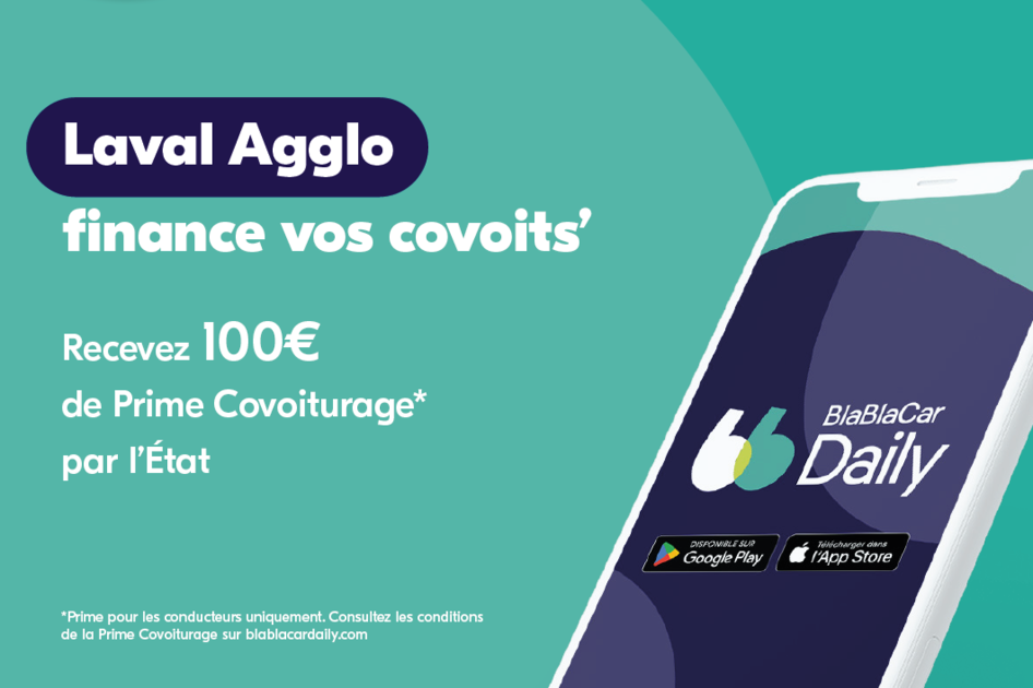 BlaBlaCar Daily, votre nouvelle application de covoiturage Laval agglo Laval Agglomération