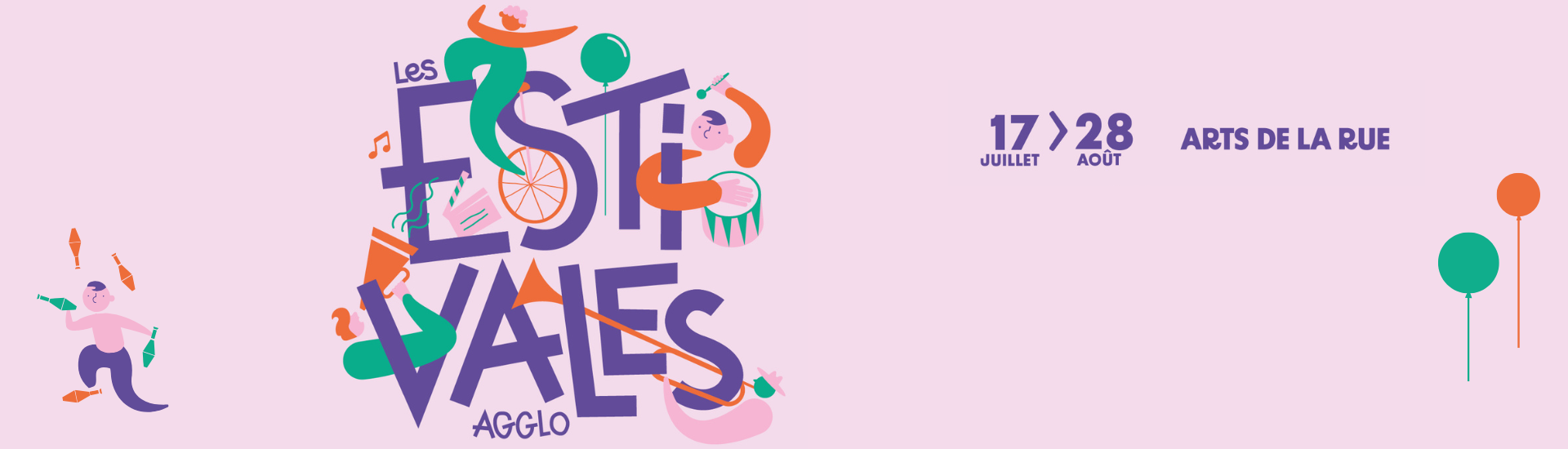 ESTIVALES AGGLO : le rendez-vous art de rue de l'été !