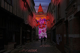 Balade illuminée dans le Vieux-Laval